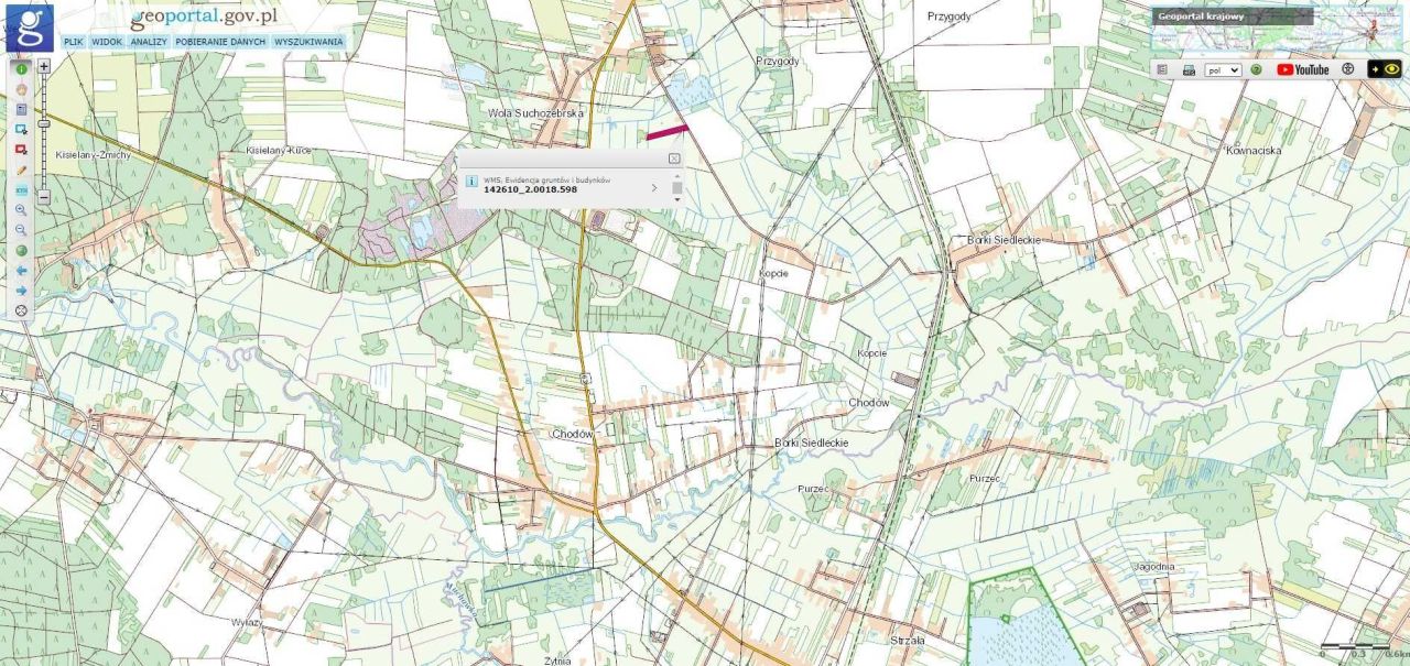 Działka rolna Wola Suchożebrska. Zdjęcie 4