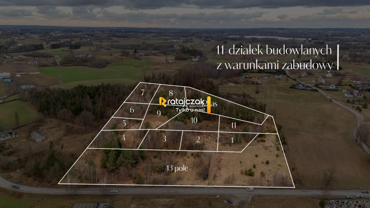 Działka budowlana Pomieczyno, ul. Kartuska. Zdjęcie 1