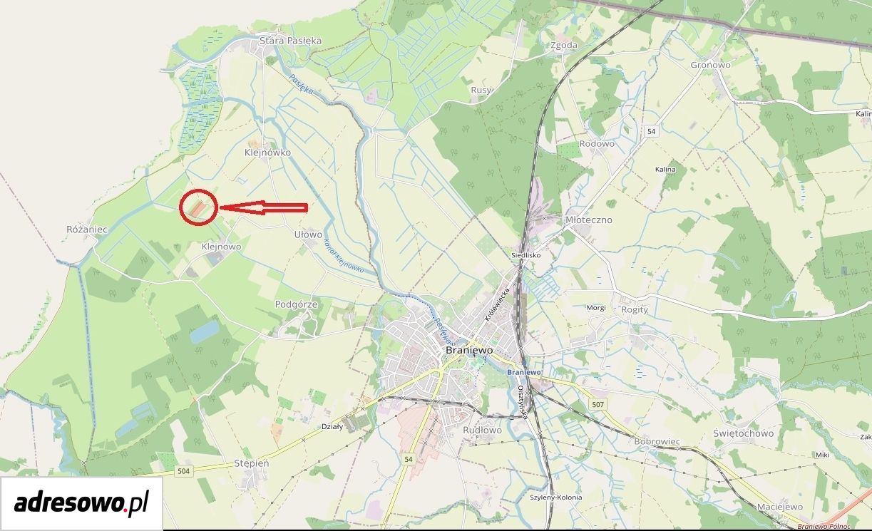 Działka rolna Klejnowo. Zdjęcie 1