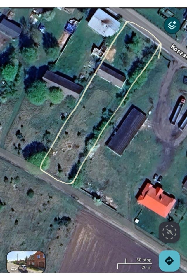 Działka rolno-budowlana Brzezie, ul. Koszalińska