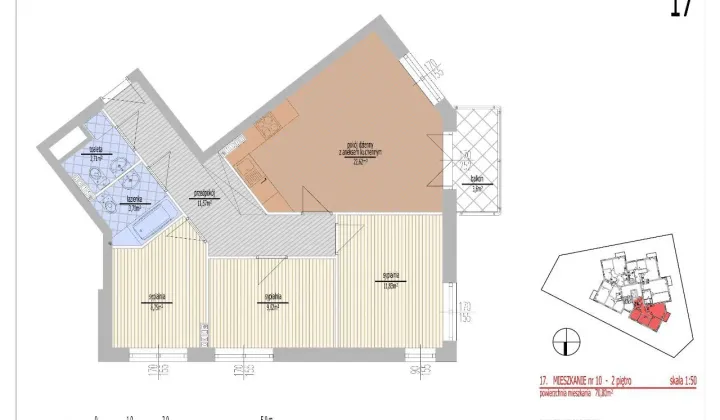 Mieszkanie 4-pokojowe Warszawa Ursus, ul. Władysława Jagiełły