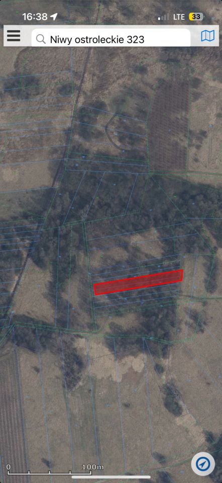 Działka rekreacyjna Niwy Ostrołęckie