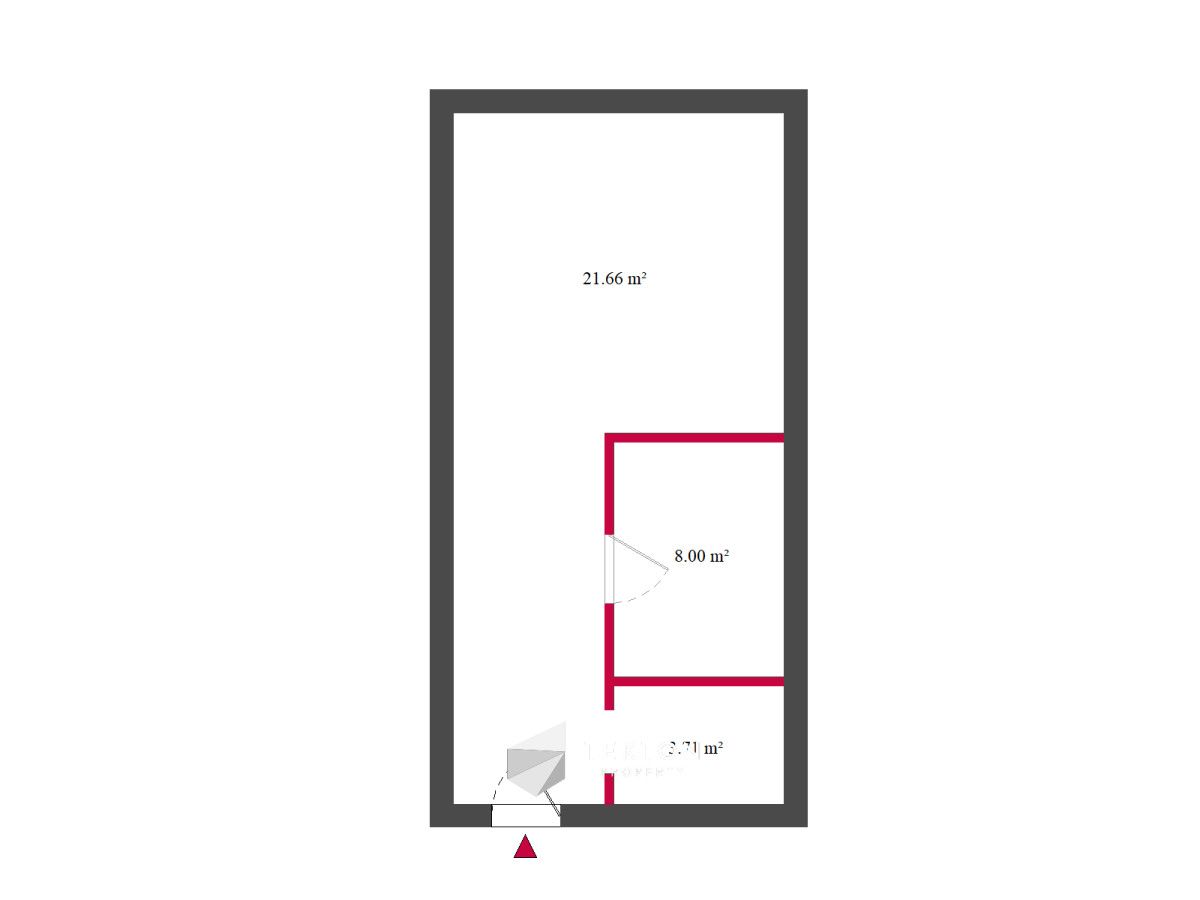 Mieszkanie 2-pokojowe Poznań Łazarz, ul. Antoniego Małeckiego. Zdjęcie 21