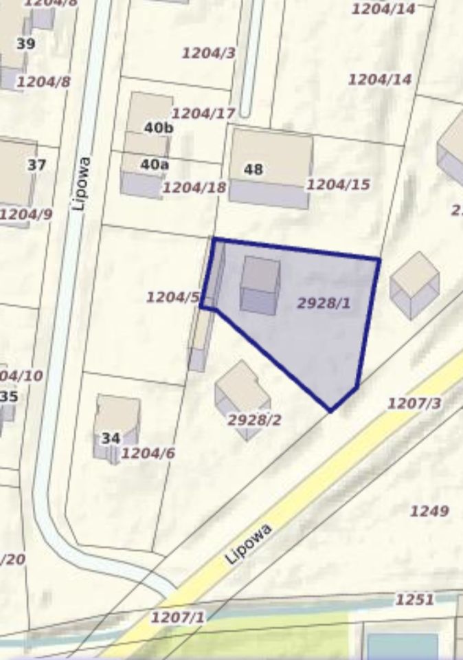 Działka budowlana Góra, ul. Lipowa. Zdjęcie 2