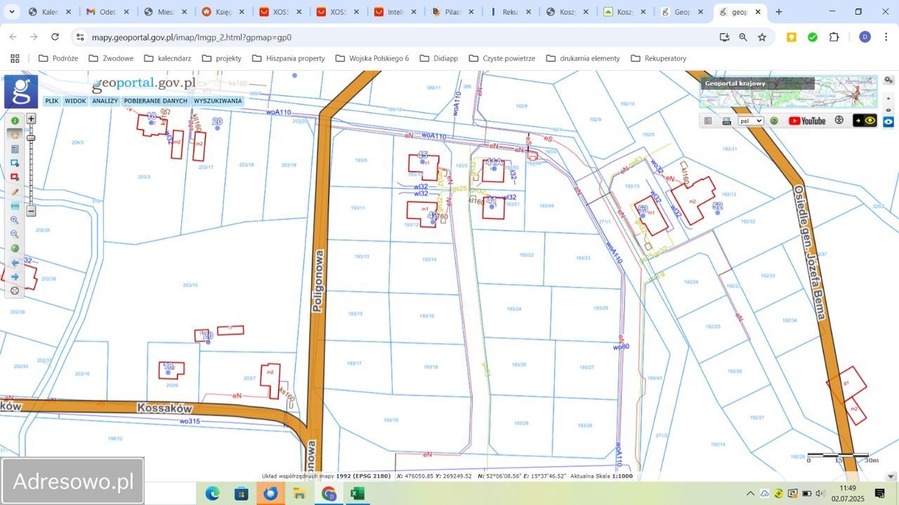 Działka budowlana Brzezie k. Sulechowa, ul. Poligonowa. Zdjęcie 5