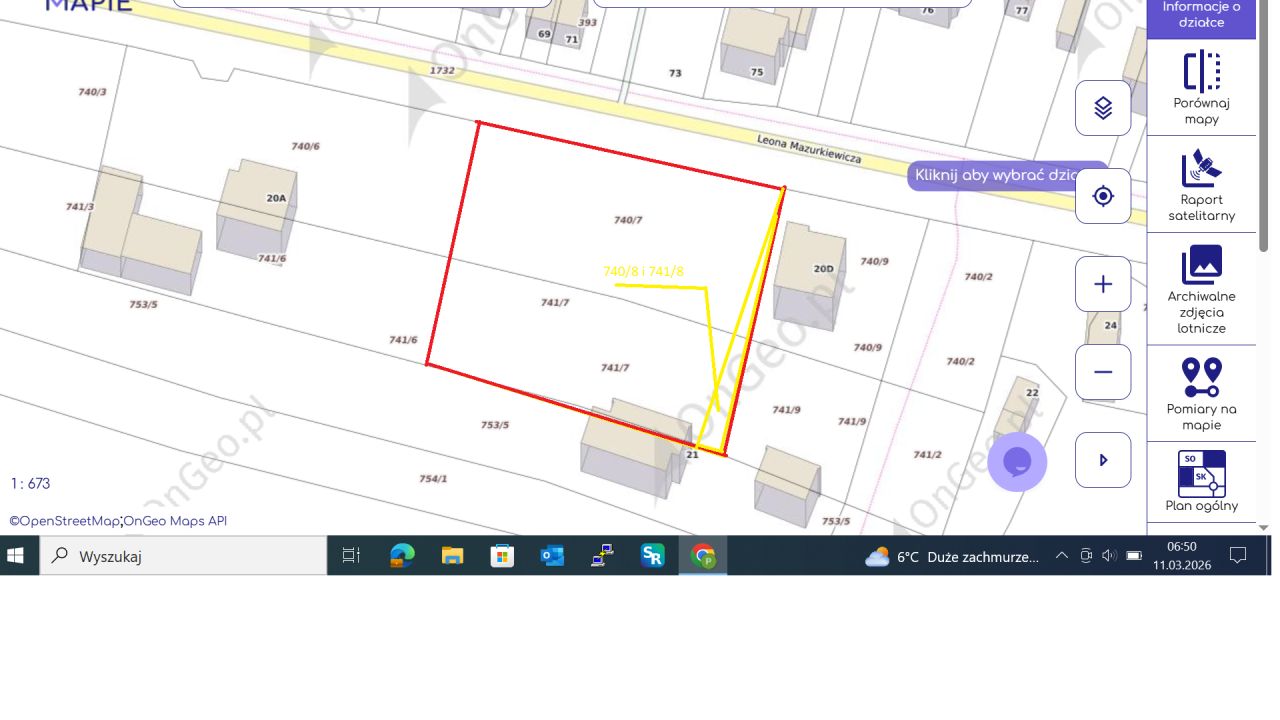 Działka rolno-budowlana Ożarów, ul. Leona Mazurkiewicza. Zdjęcie 1
