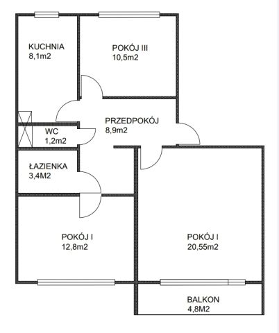 Mieszkanie 3-pokojowe Gdynia Witomino, ul. Pańska. Zdjęcie 1