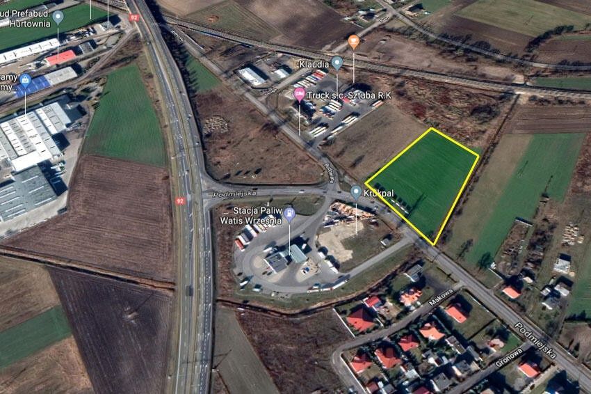 Działka inwestycyjna Września. Zdjęcie 4