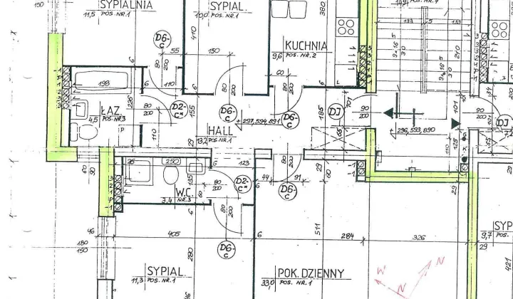 Mieszkanie 4-pokojowe Warszawa Bielany, ul. Literacka