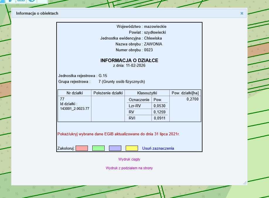 Działka rolna Zawonia. Zdjęcie 4