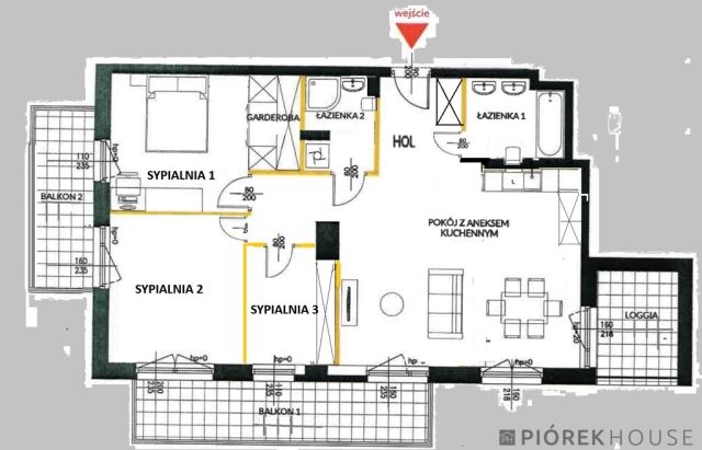 Mieszkanie 4-pokojowe Warszawa Praga-Południe, ul. Żupnicza. Zdjęcie 19