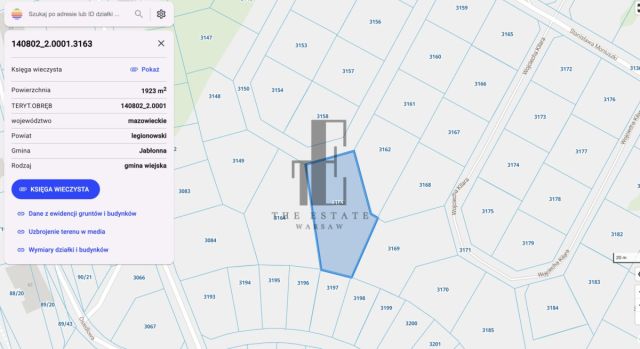 Działka budowlana Jabłonna, ul. Wojciecha Kilara. Zdjęcie 4