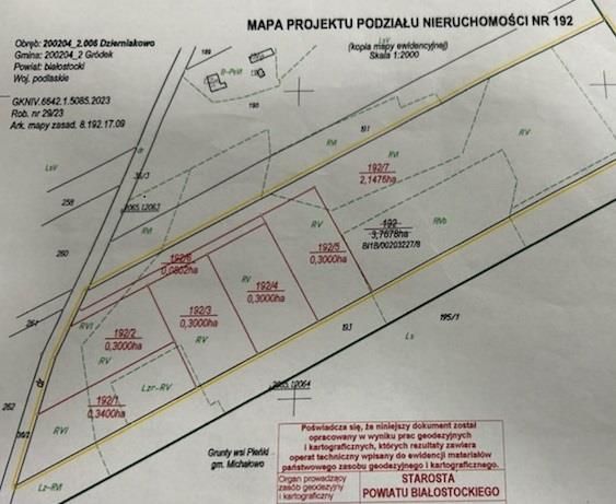 Działka rolna Dzierniakowo. Zdjęcie 3