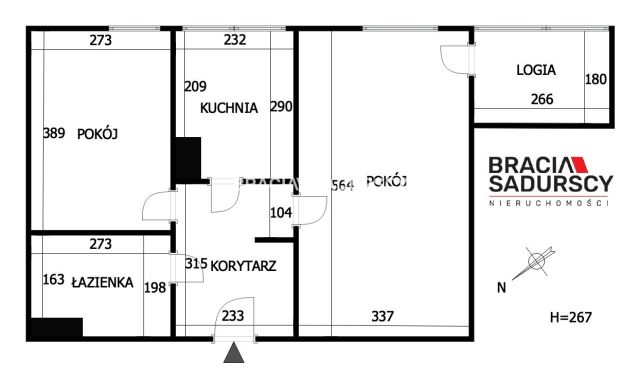 Mieszkanie 2-pokojowe Kraków Krowodrza, ul. Bratysławska. Zdjęcie 3