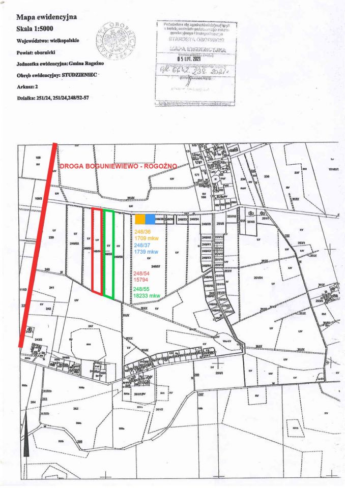 Działka siedliskowa Międzylesie, ul. Skowronkowa. Zdjęcie 2