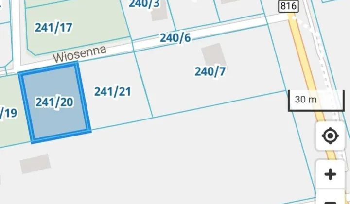 Działka budowlana Suszno, ul. Wiosenna