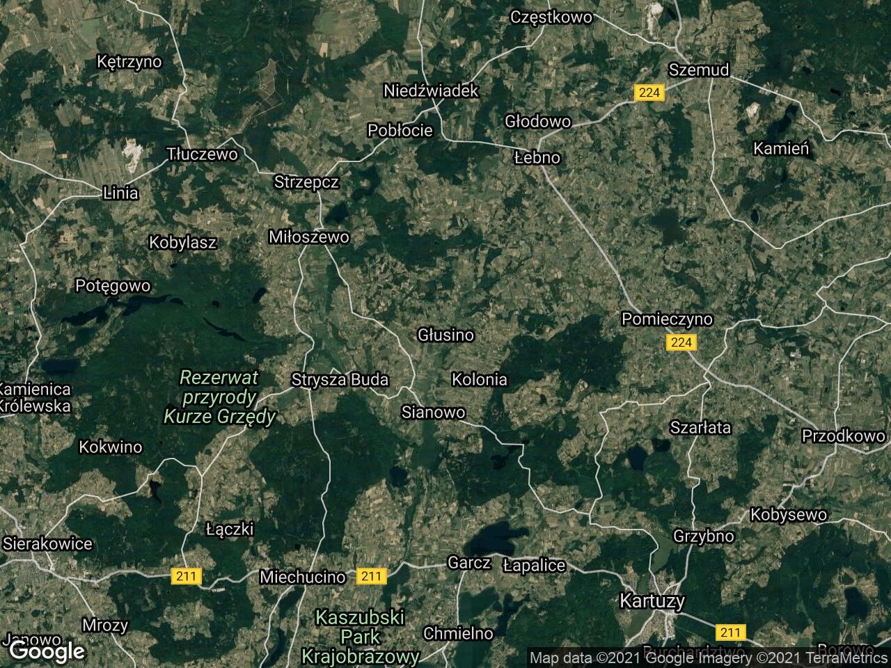 Działka Głusino, bez pośrednika 1046 m2