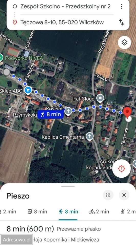 Działka budowlana Wilczków. Zdjęcie 3