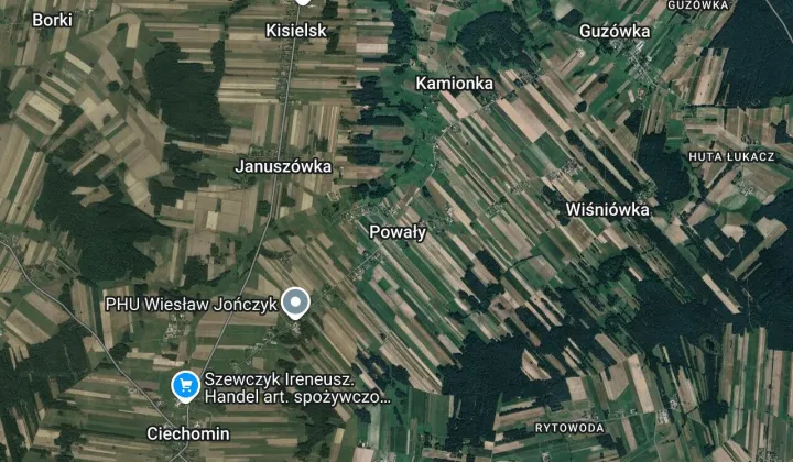 Działka rolna Powały