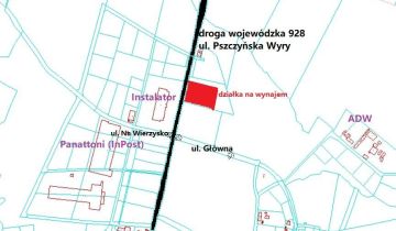 Działka inwestycyjna Wyry, ul. Pszczyńska