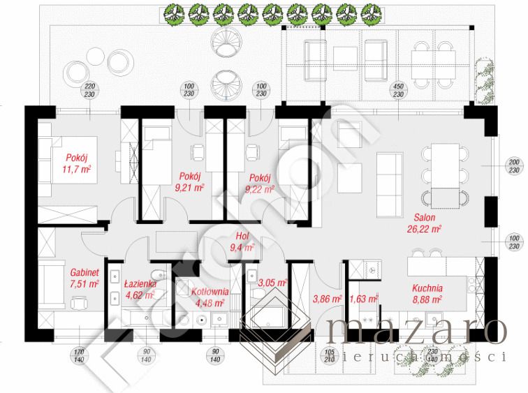 dom wolnostojący, 5 pokoi Stronno. Zdjęcie 8