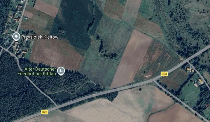 Działka rolno-budowlana Osetno Małe Kietlów