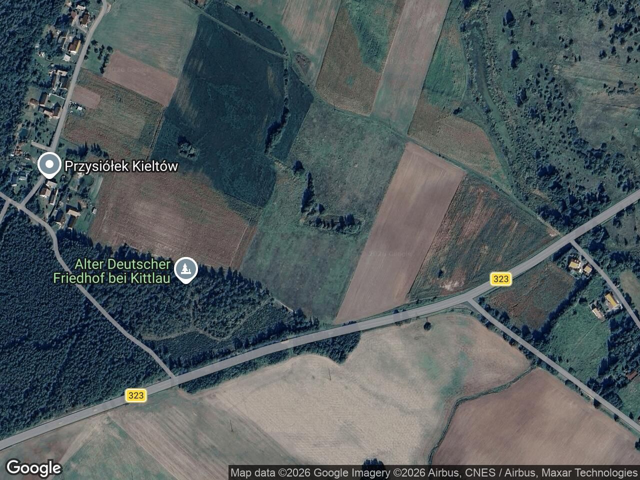 Działka rolno-budowlana Osetno Małe Kietlów. Zdjęcie 1