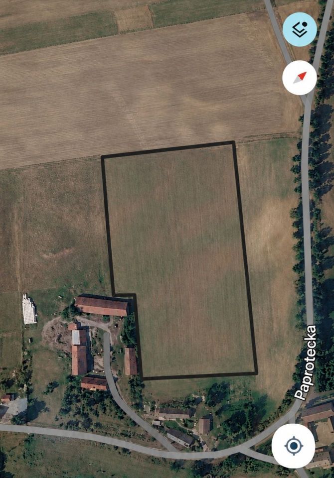 Działka budowlana Paprotki. Zdjęcie 1