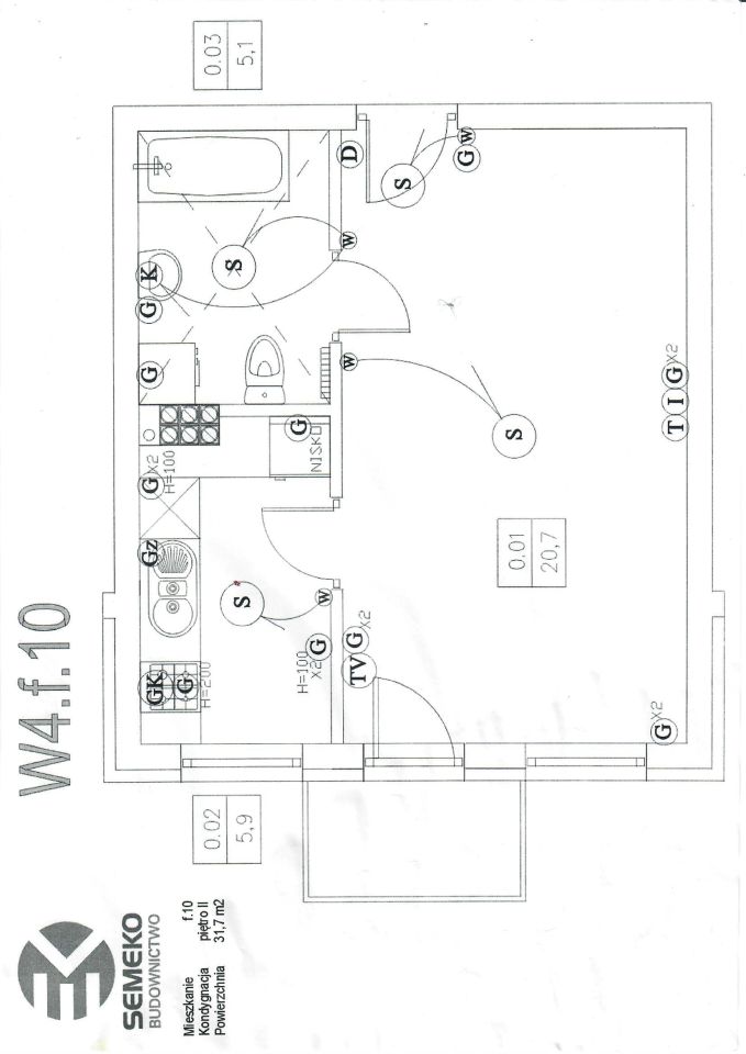 Mieszkanie 1-pokojowe Reda Centrum, ul. Młyńska. Zdjęcie 14