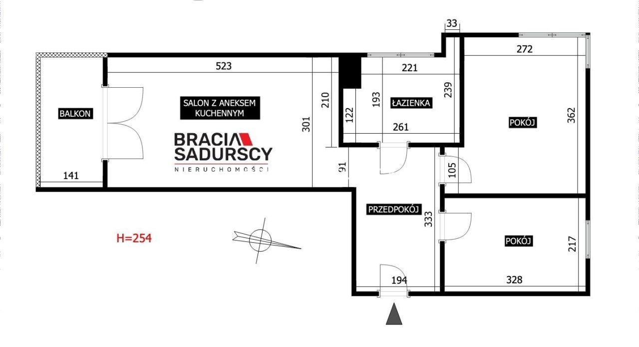 Mieszkanie 3-pokojowe Kraków Kliny, ul. Anny Szwed-Śniadowskiej. Zdjęcie 27