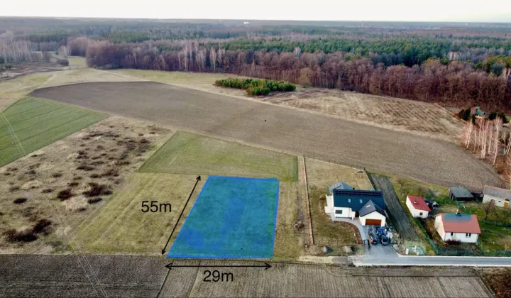 Działka rolno-budowlana Miętne