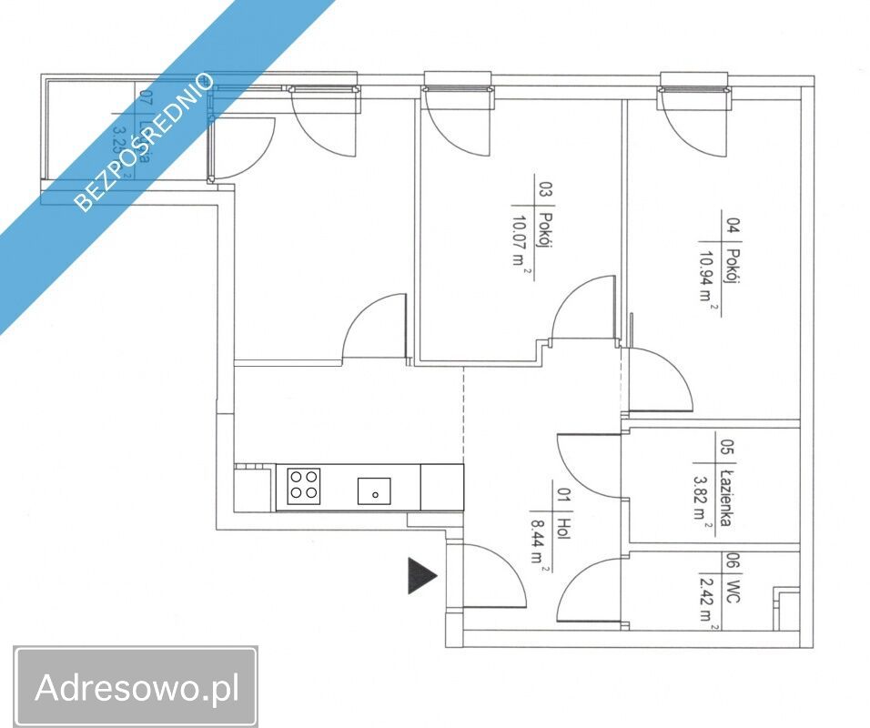 Mieszkanie 3-pokojowe Warszawa Mokotów, ul. Garażowa. Zdjęcie 8