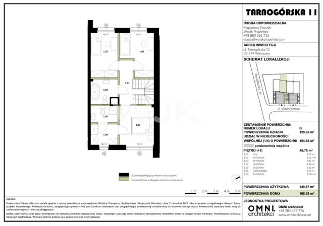 dom szeregowy, 4 pokoje Warszawa Targówek, ul. Tarnogórska. Zdjęcie 6