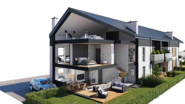 dom szeregowy, 5 pokoi Warszawice. Zdjęcie 12