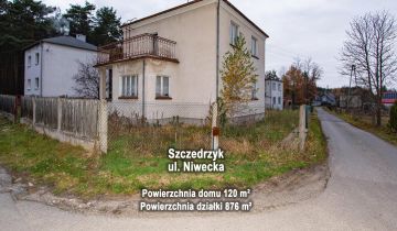 dom wolnostojący, 6 pokoi Szczedrzyk, ul. Niwecka
