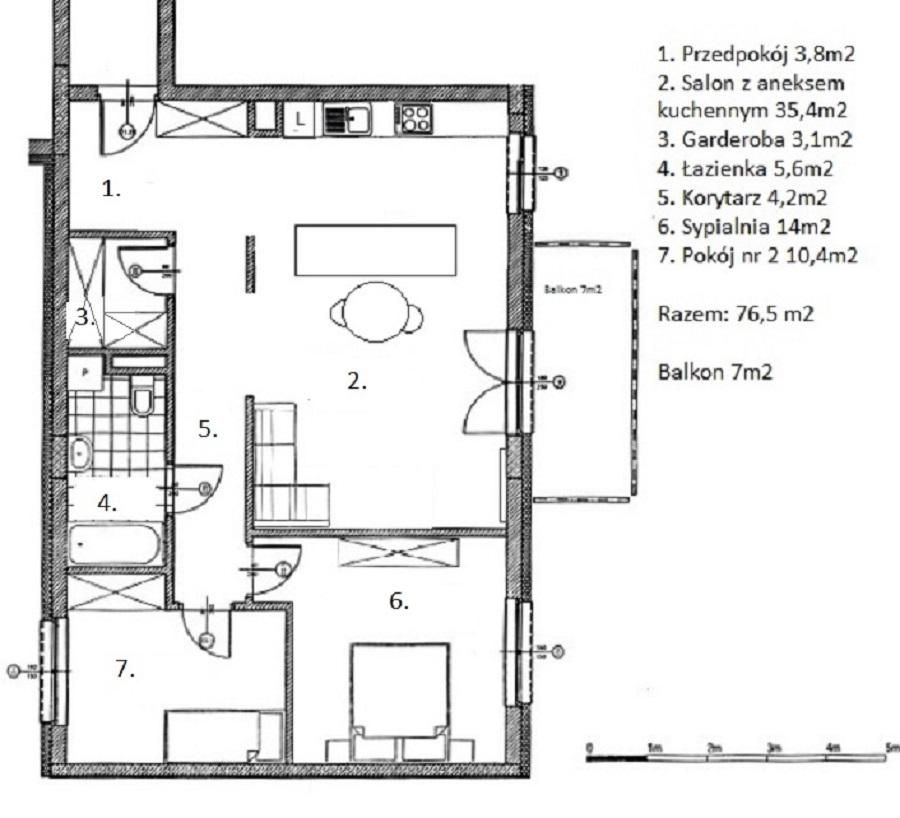 Mieszkanie 3-pokojowe Warszawa Bielany, ul. płk. Mieczysława Niedzielskiego "Żywiciela". Zdjęcie 33