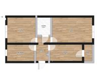 Mieszkanie 3-pokojowe Niećkowo. Zdjęcie 4