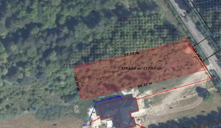 Działka budowlana Sędów