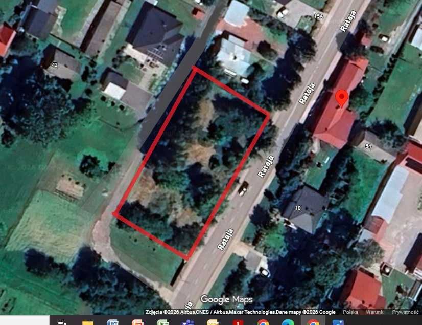 Działka budowlana Bychawa, ul. Macieja Rataja. Zdjęcie 1