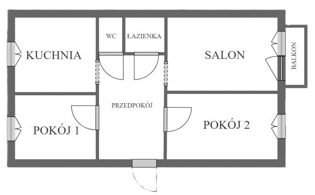 Mieszkanie 3-pokojowe Chełm Centrum, ul. Wolności. Zdjęcie 1