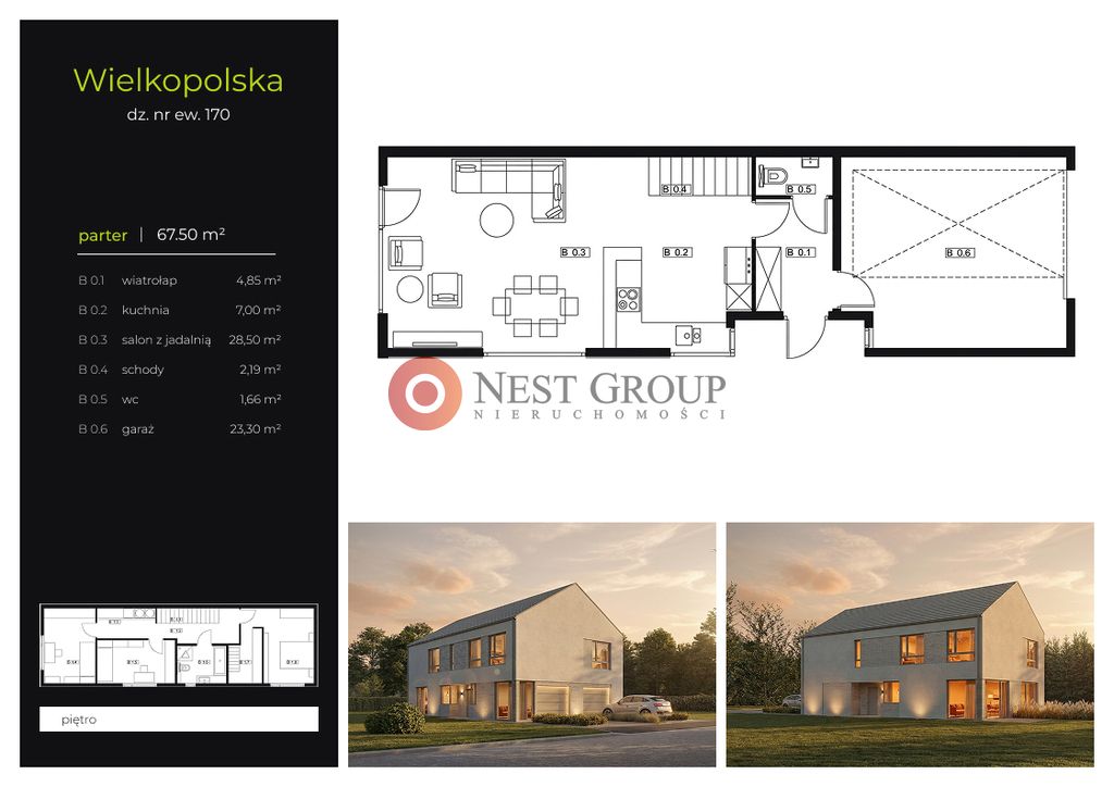 bliźniak, 4 pokoje Warszawa Białołęka, ul. Ostródzka. Zdjęcie 3
