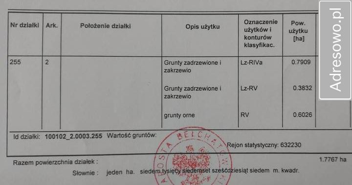 Działka rolna Bukowa. Zdjęcie 2