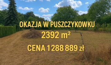 Działka budowlana Puszczykowo Puszczykówko, ul. Czarna