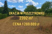 Działka budowlana Puszczykowo Puszczykówko, ul. Czarna