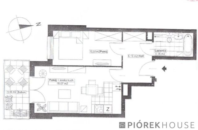 Mieszkanie 2-pokojowe Warszawa Bemowo, ul. gen. Ludomiła Rayskiego. Zdjęcie 8