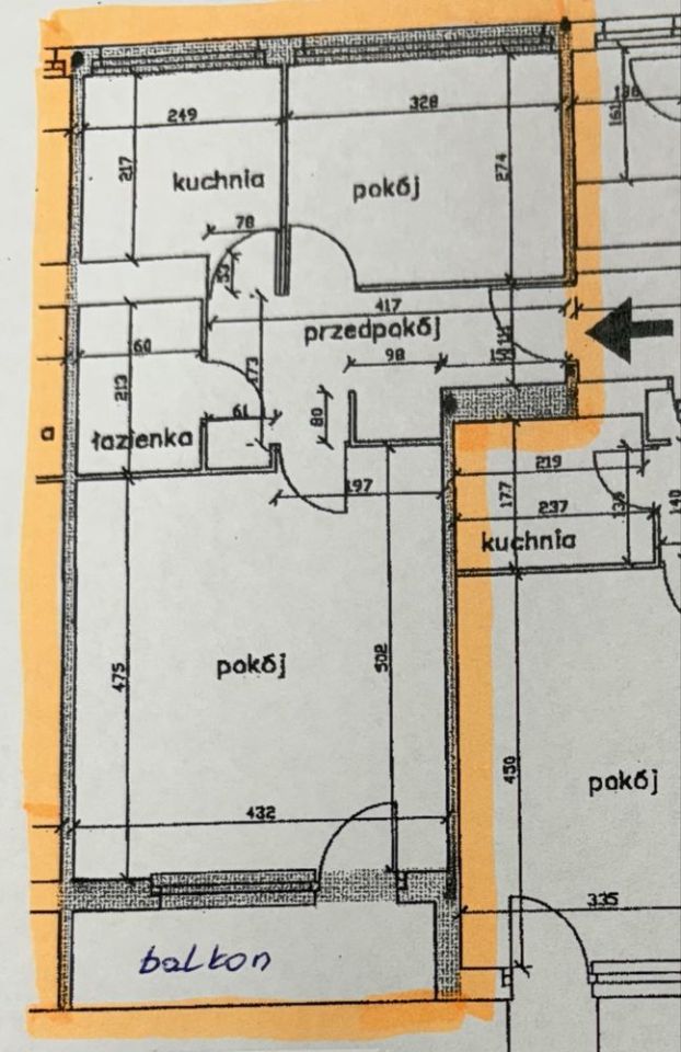 Mieszkanie 2-pokojowe Szczecin Centrum, al. Wojska Polskiego. Zdjęcie 2