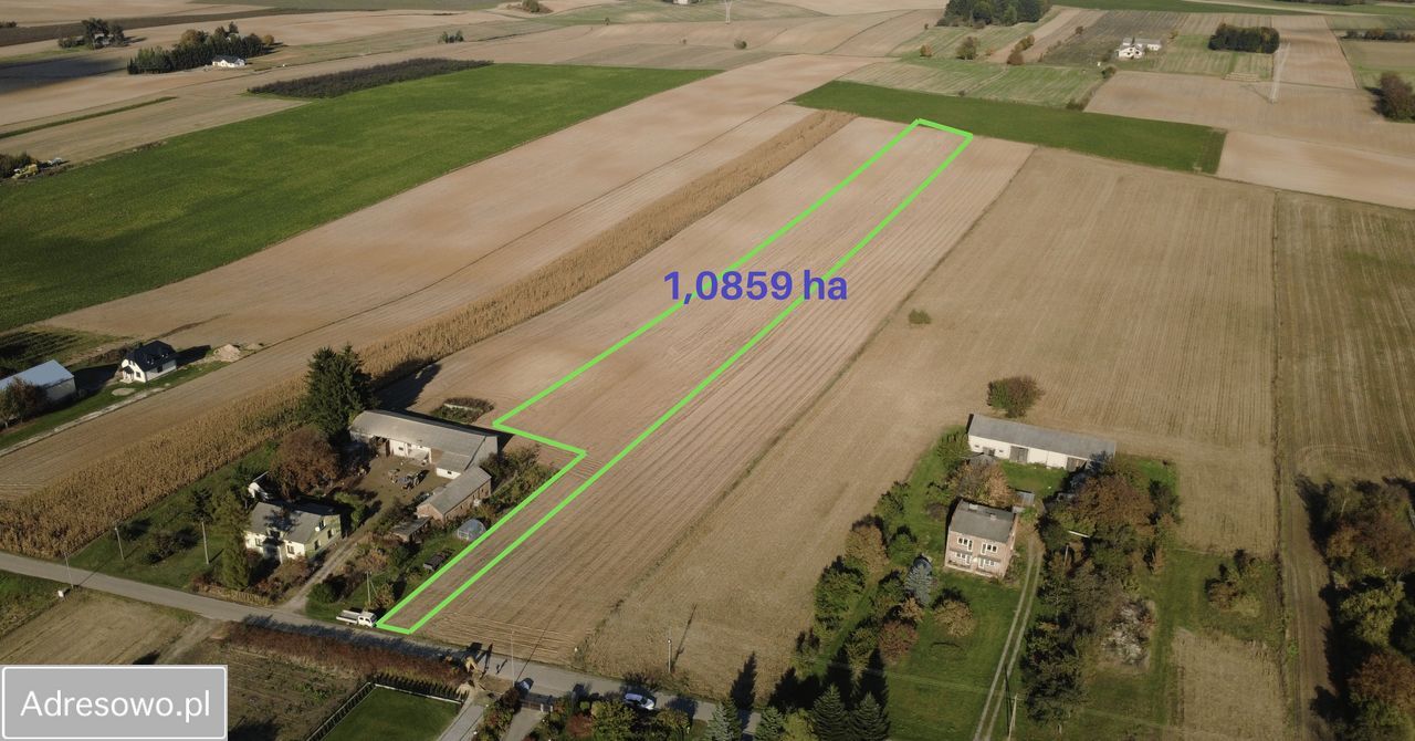 Działka rolno-budowlana Tomaszowice. Zdjęcie 2