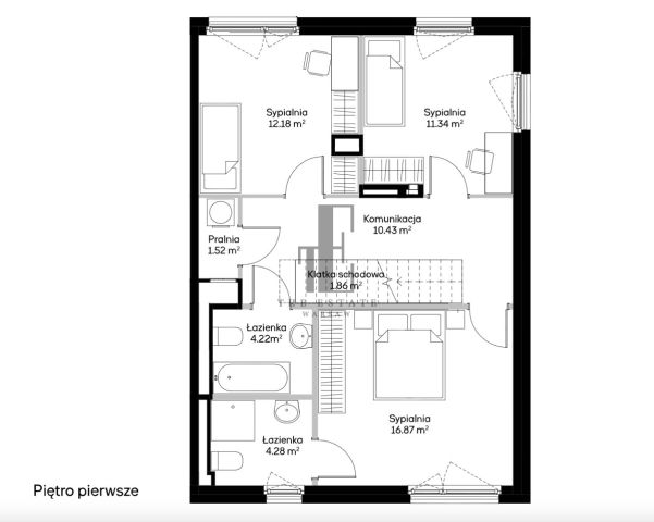 bliźniak, 7 pokoi Warszawa Mokotów, ul. Białego Dębu. Zdjęcie 12