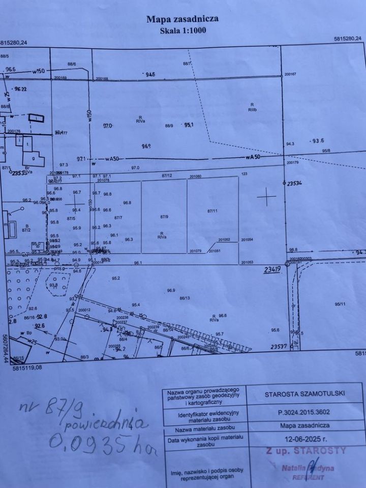 Działka budowlana Gaj Wielki. Zdjęcie 2