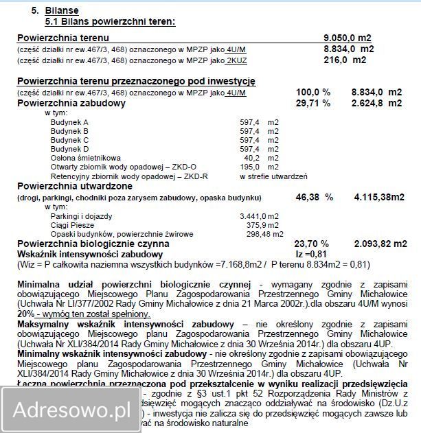 Działka inwestycyjna Reguły, ul. Platanowa. Zdjęcie 5